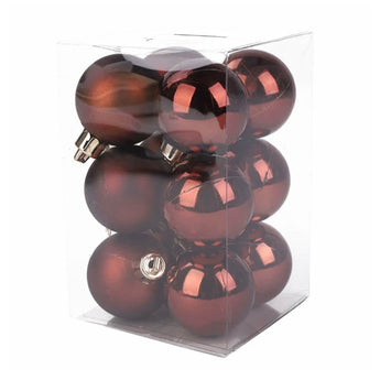 Brown Christmas Balls