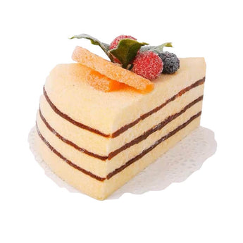 Fruit Naked Cake Slice