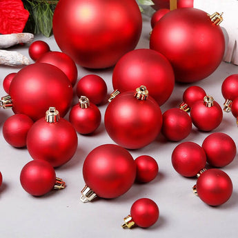 Matte Red Ball Ornament