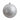 Sparkling Silver Christmas Ball